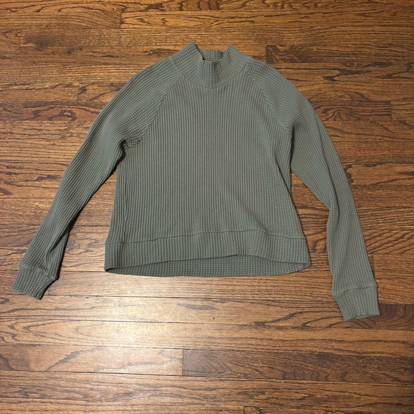 The North Face Sweaters - The North Face Chabot Cotton Thermal Knit Funnel Mock Neck Long Sleeve Sweater
